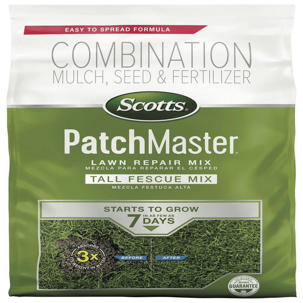 Scotts Patchmaster Grass Seed Lawn Repair Mix Tall Fescue Mix, 10 Lbs.