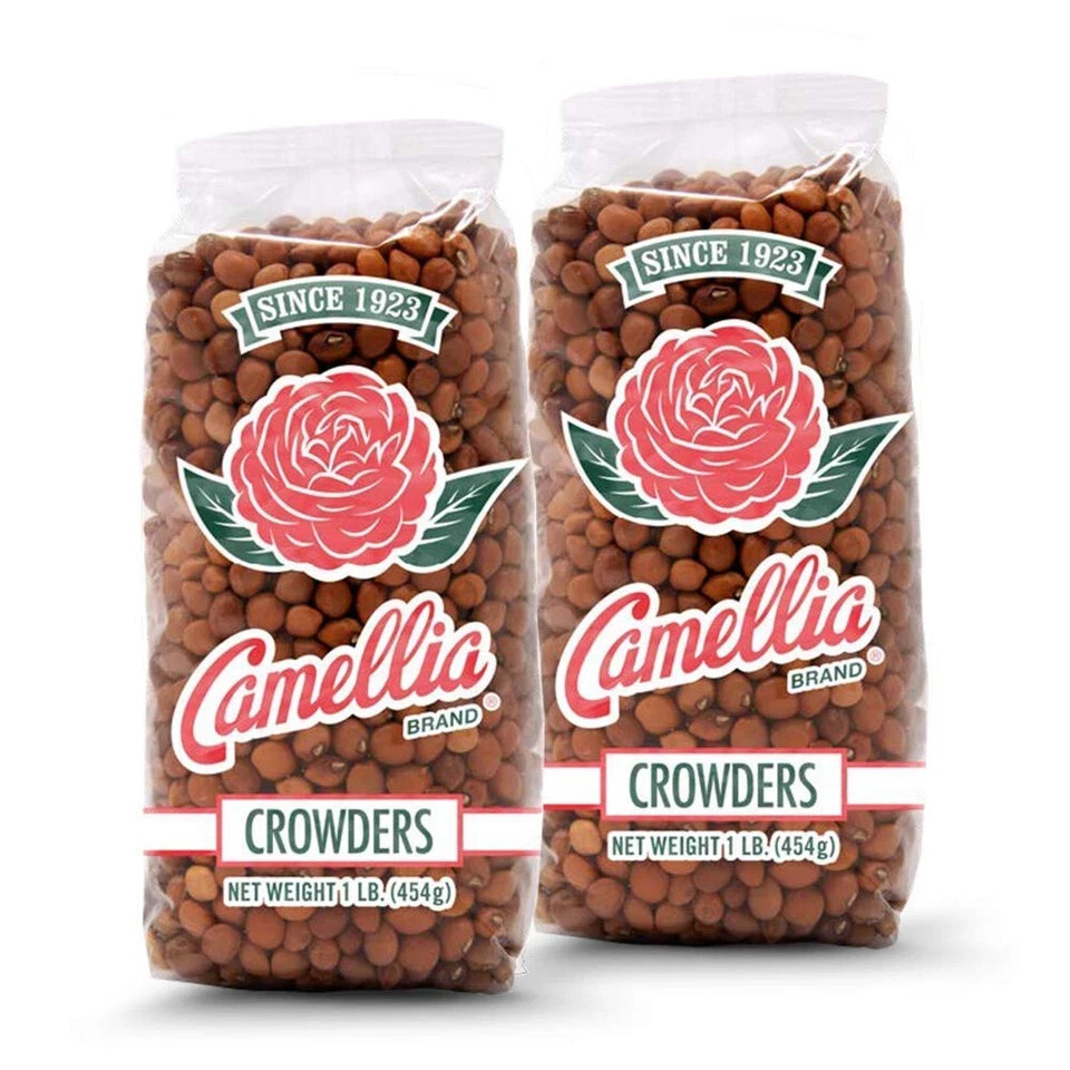 Non-GMO High Fiber Camellia Dried Field Peas 2 lb Pack for Healthy Meals