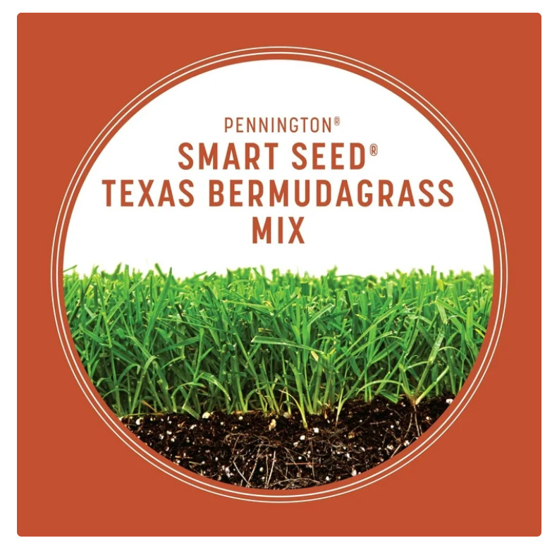 Pennington Smart Seed Texas Bermuda Grass Seed Mix, for Full Sun, 1.75 Lb.