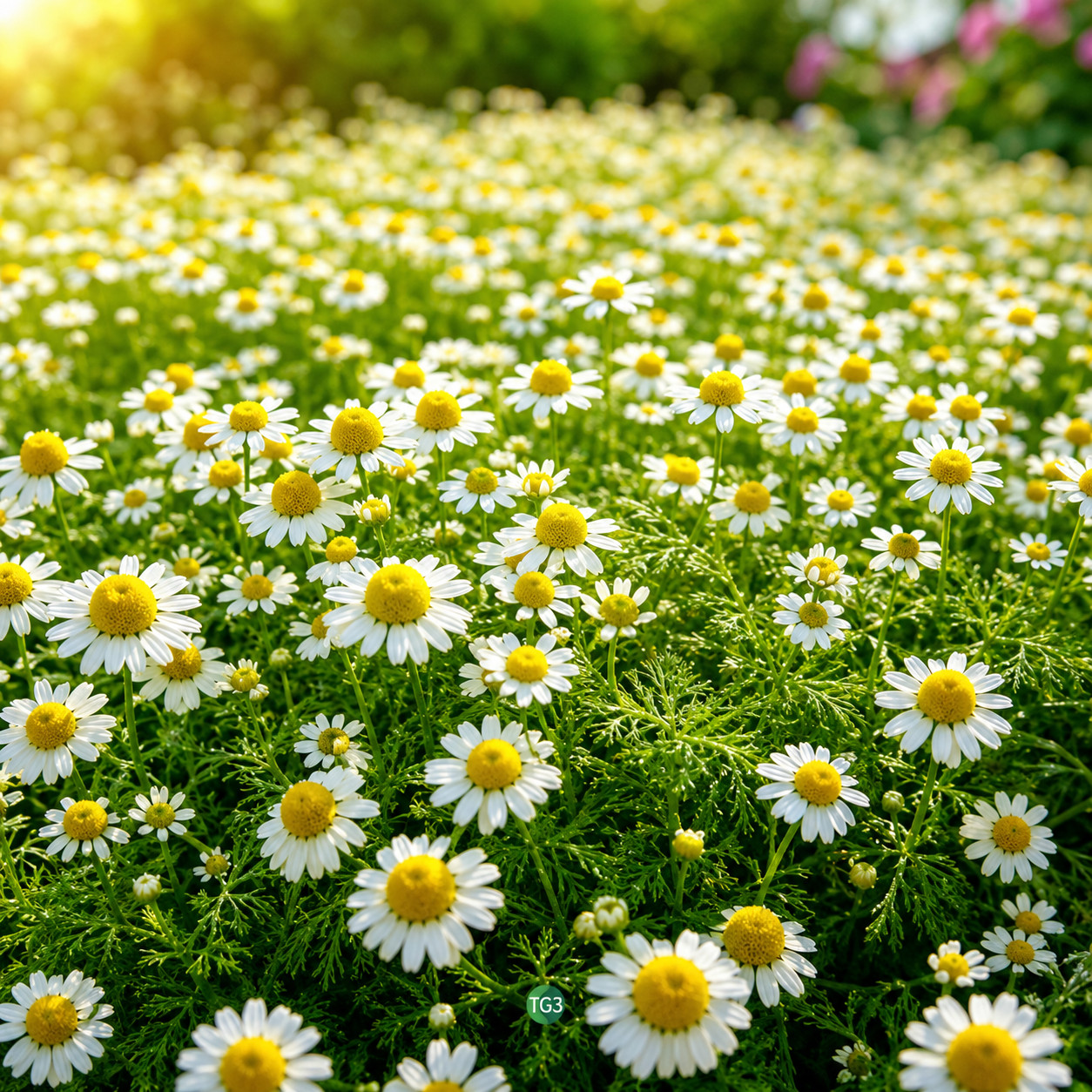 2000+ ROMAN CHAMOMILE SEEDS SPRING GROUNDCOVER PERENNIAL HEIRLOOM EDIBLE HERB US