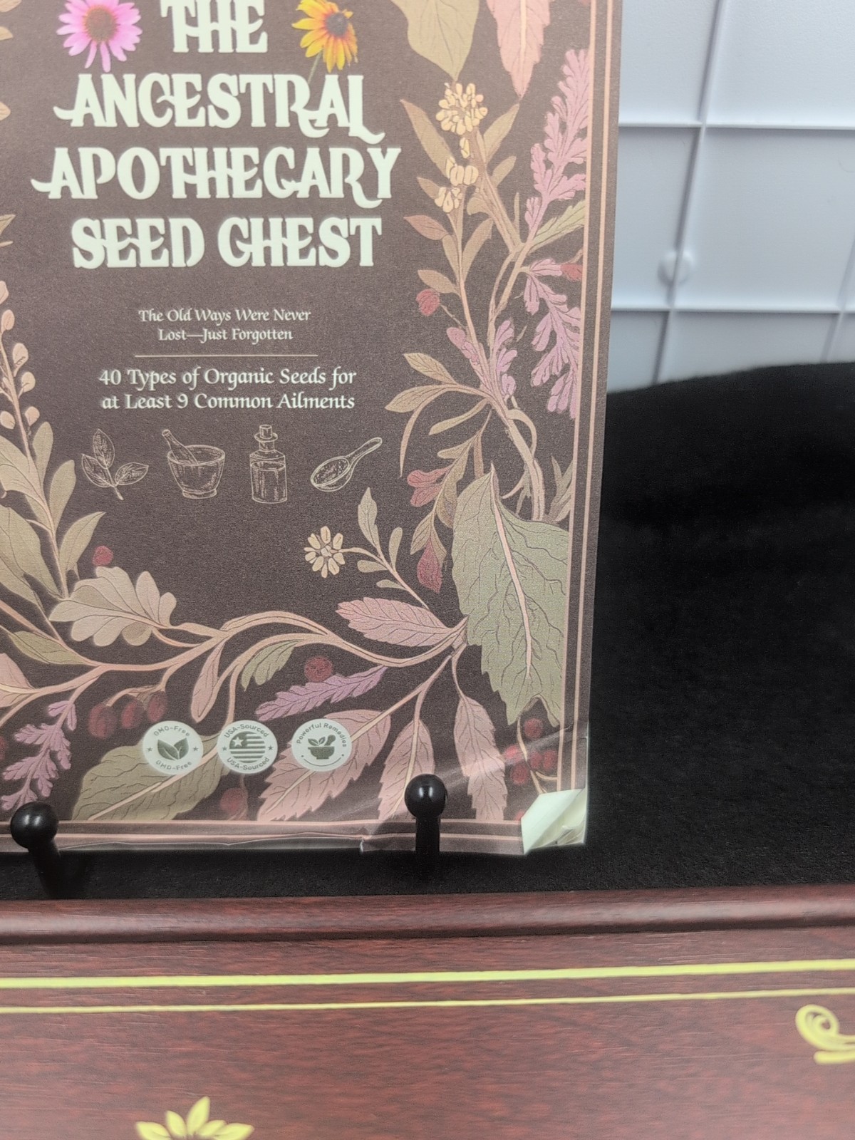 Medicinal Herb Seed Chest 36 000+ Non GMO Survival Kit Lush&Dew Ancestral Gifts