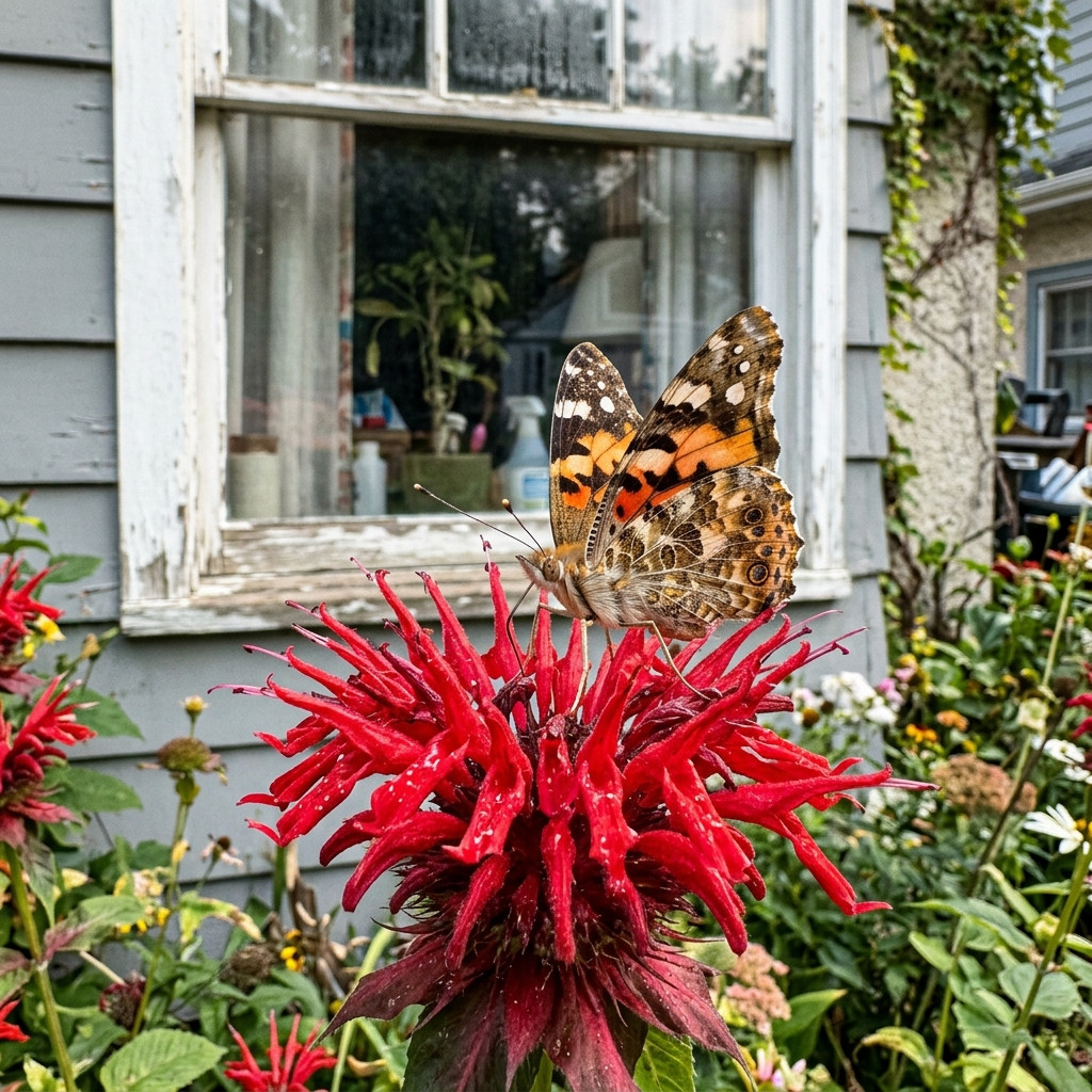 100 Crimson Red Bee Balm Monarda Seeds for Planting – Premium Heirloom Seed