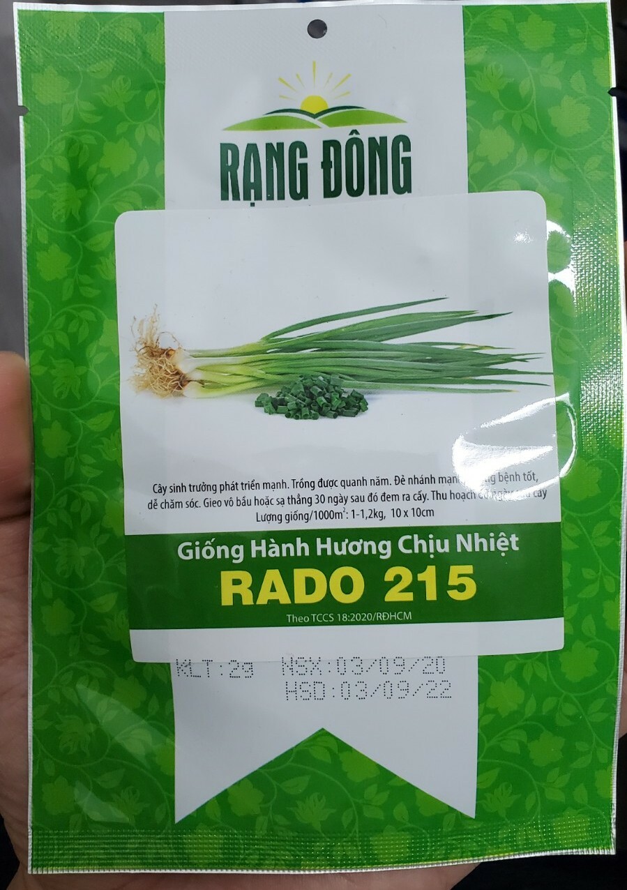✅ Asian Chives Seeds RADO hat giong Hanh Huong rang dong Shipping USA Seller 2g