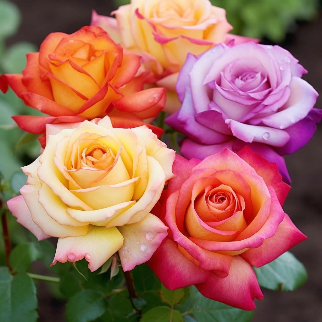 200+ Rose Hybrid Seeds for Planting Outdoor-Perennial Rare Rose Flowers Plant…
