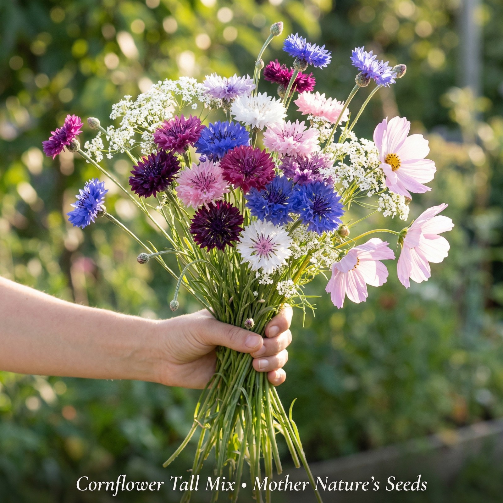 Cornflower / Bachelor Button TALL Mix Cut Flowers Butterflies Non-GMO 400 Seeds