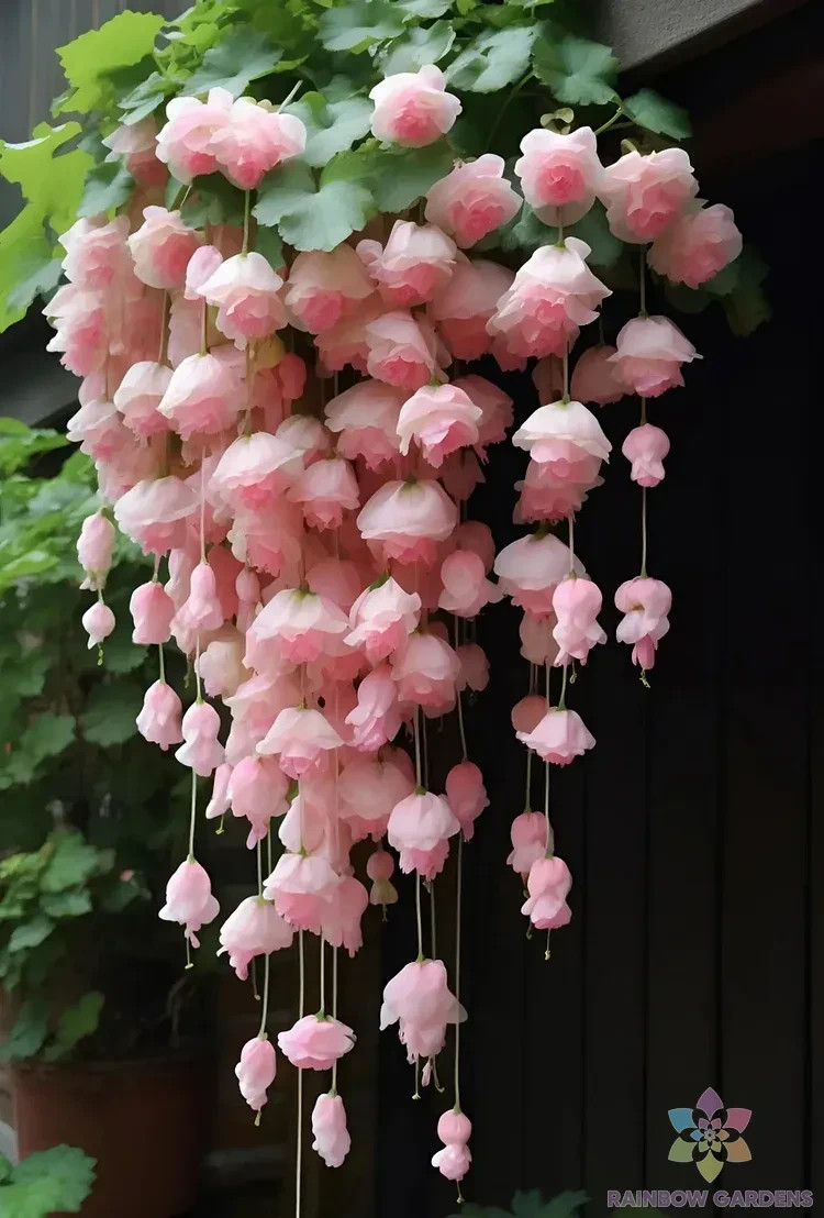 25+ Light Pink Weeping Begonia Seeds for Garden Planting – USA – FREE SHIPPING!