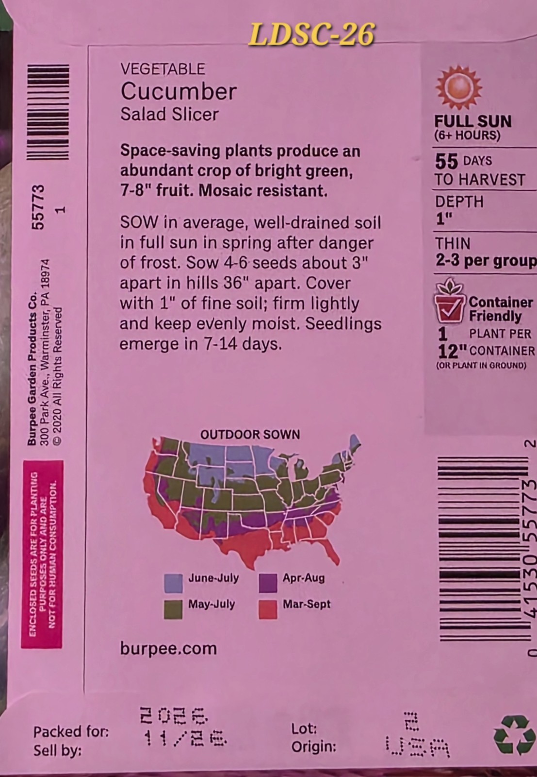 2026 SEEDS 32+ Varieties of ~ Burpee Vegetable Seeds ~ Heirlooms Too!