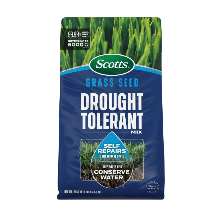 Scotts Grass Seed Drought Tolerant Mix, 5,000 sq. ft., 10 lb.
