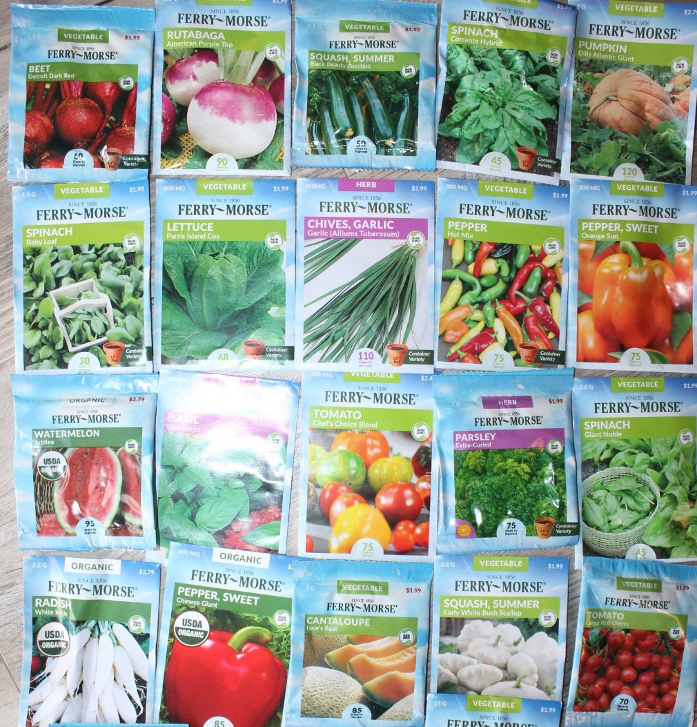 100 pack Garden Seeds Bundle – 12/25 $250-$300+ GRAB BAG MYSTERY BAG *READ* 11