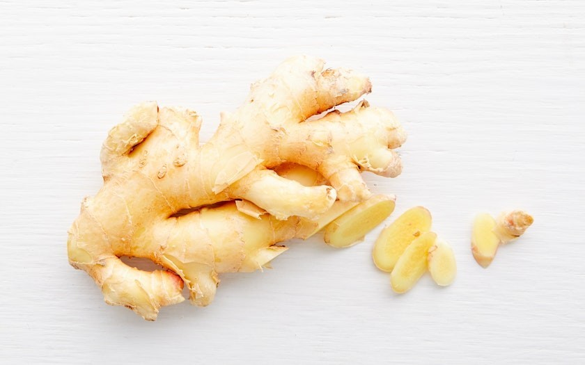 Live 10 Rhizomes of Edible Ginger Roots Organic Zingiber Officinale for Growing