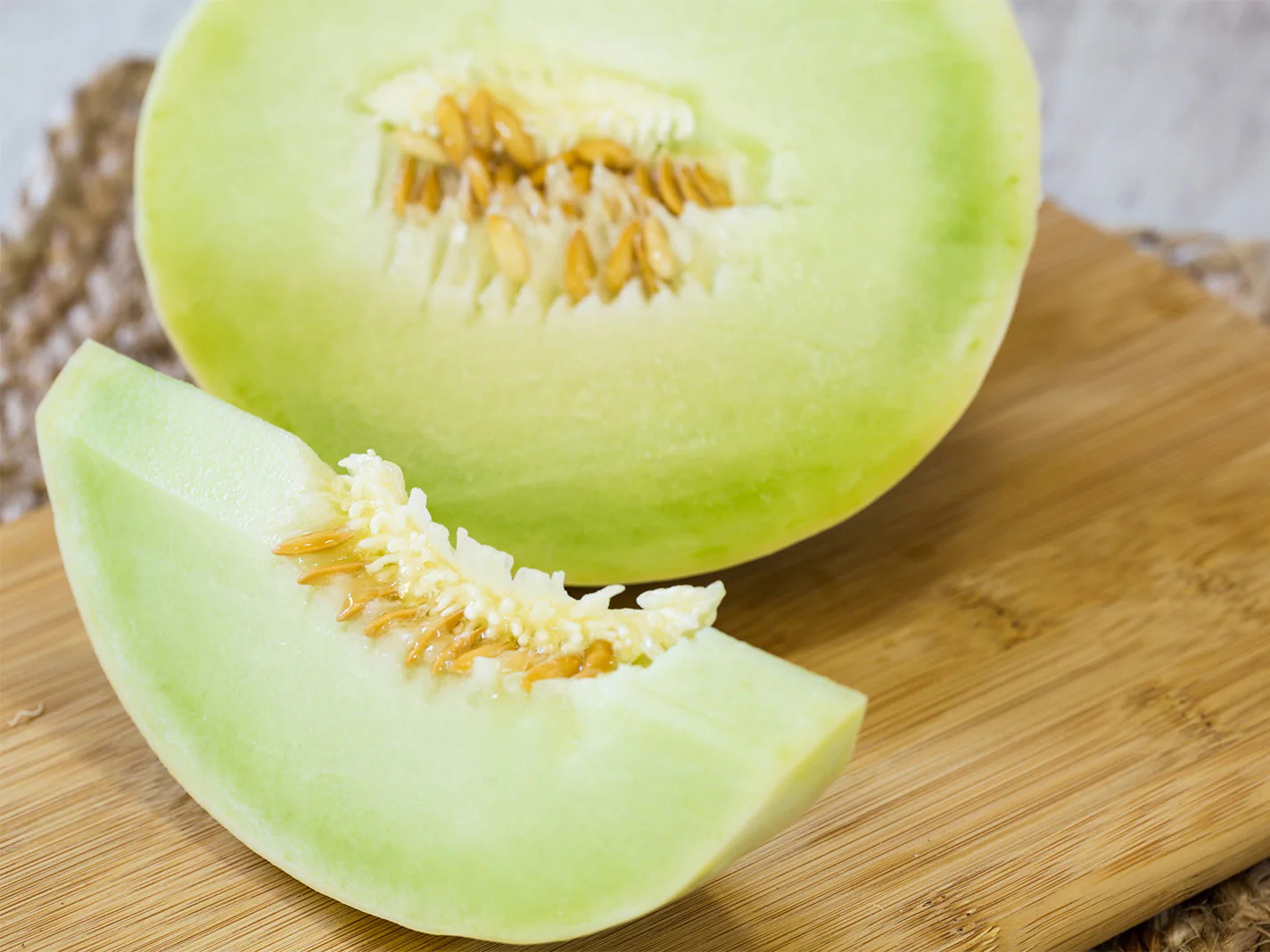 Honeydew Melon Seeds | Green Flesh Honey Girl Dew Cucumis Bailan Fruit Seed 2024