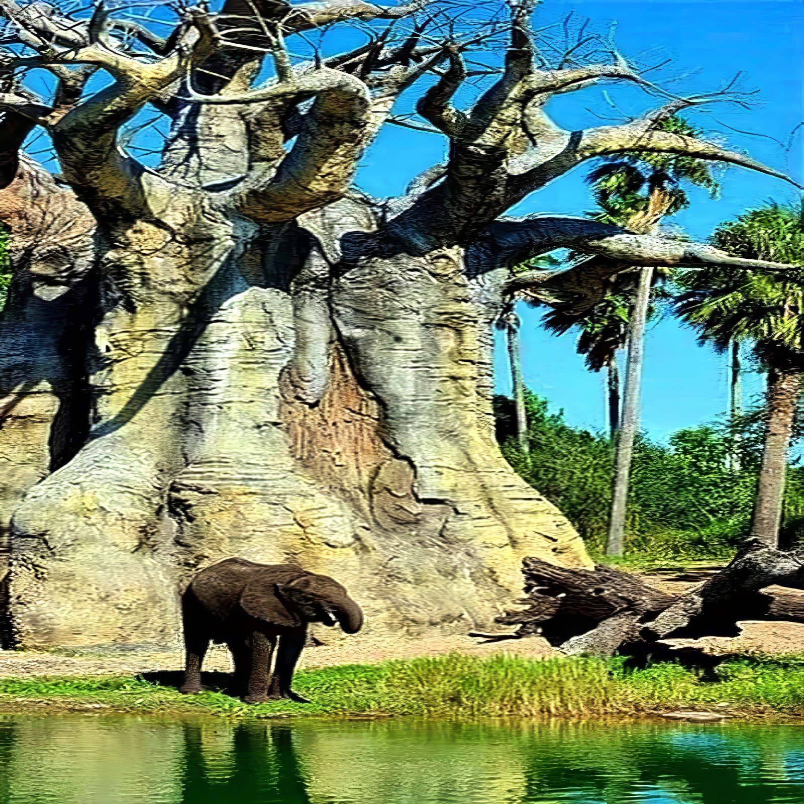 5 Baobab Seeds Adansonia digitata “Tree of Life” Rare Monkey Bread Bonsai Plant