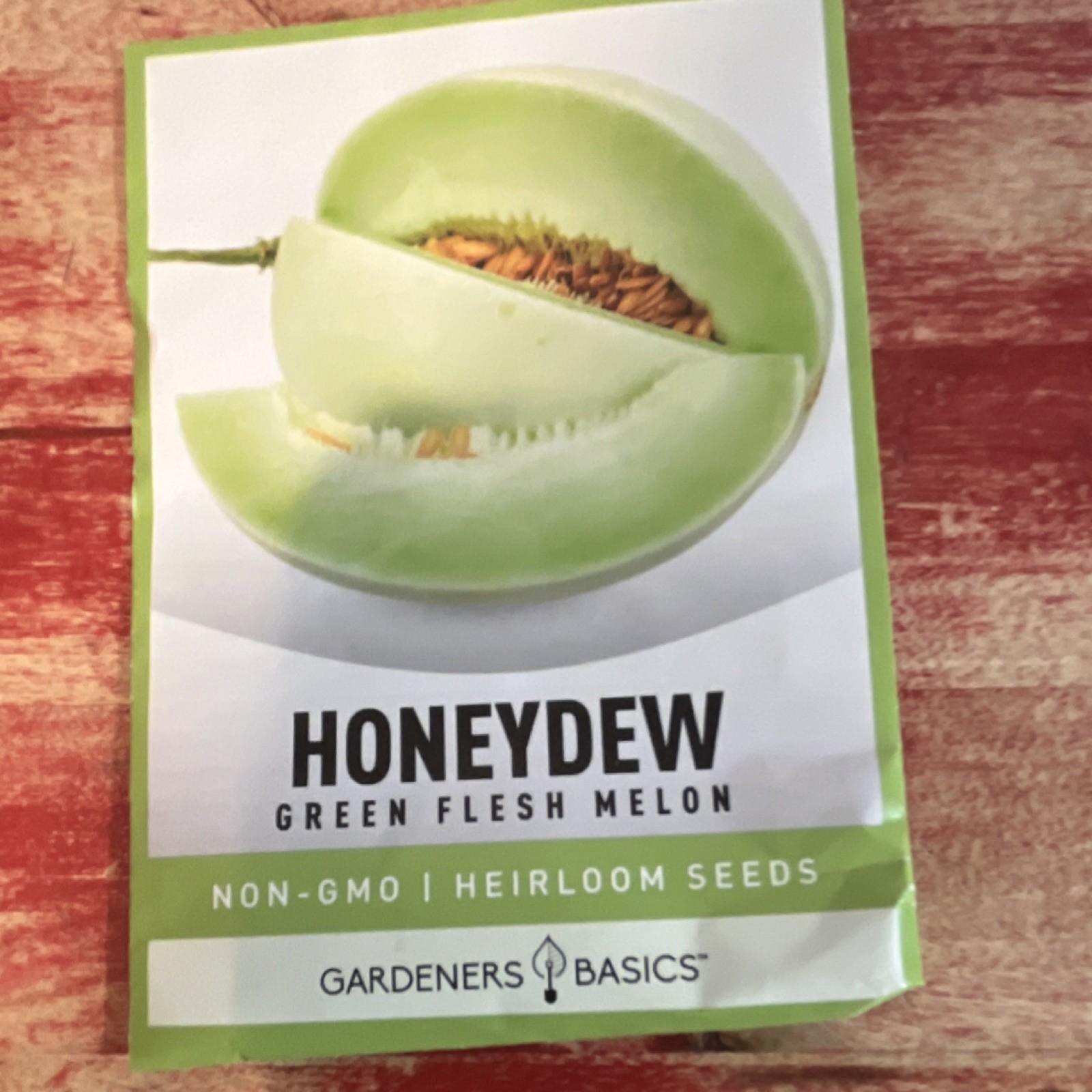 Gardeners Basics Honeydew Green Melon Seeds Non-GMO Heirloom Fruit Seeds