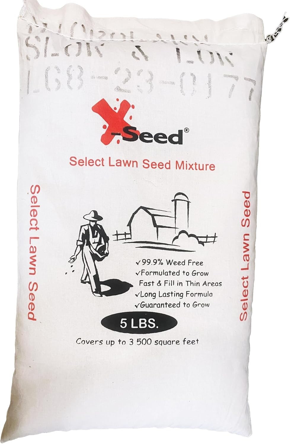 X-Seed Micro-Lawn Slow & Low Grass Seed for Cool Season Lawns, No Mow Natural