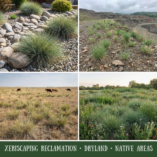 Old Cobblers Farm™ Wicked Tuff Turf Sheep Fescue Seed – Drought-Tolerant Lawn