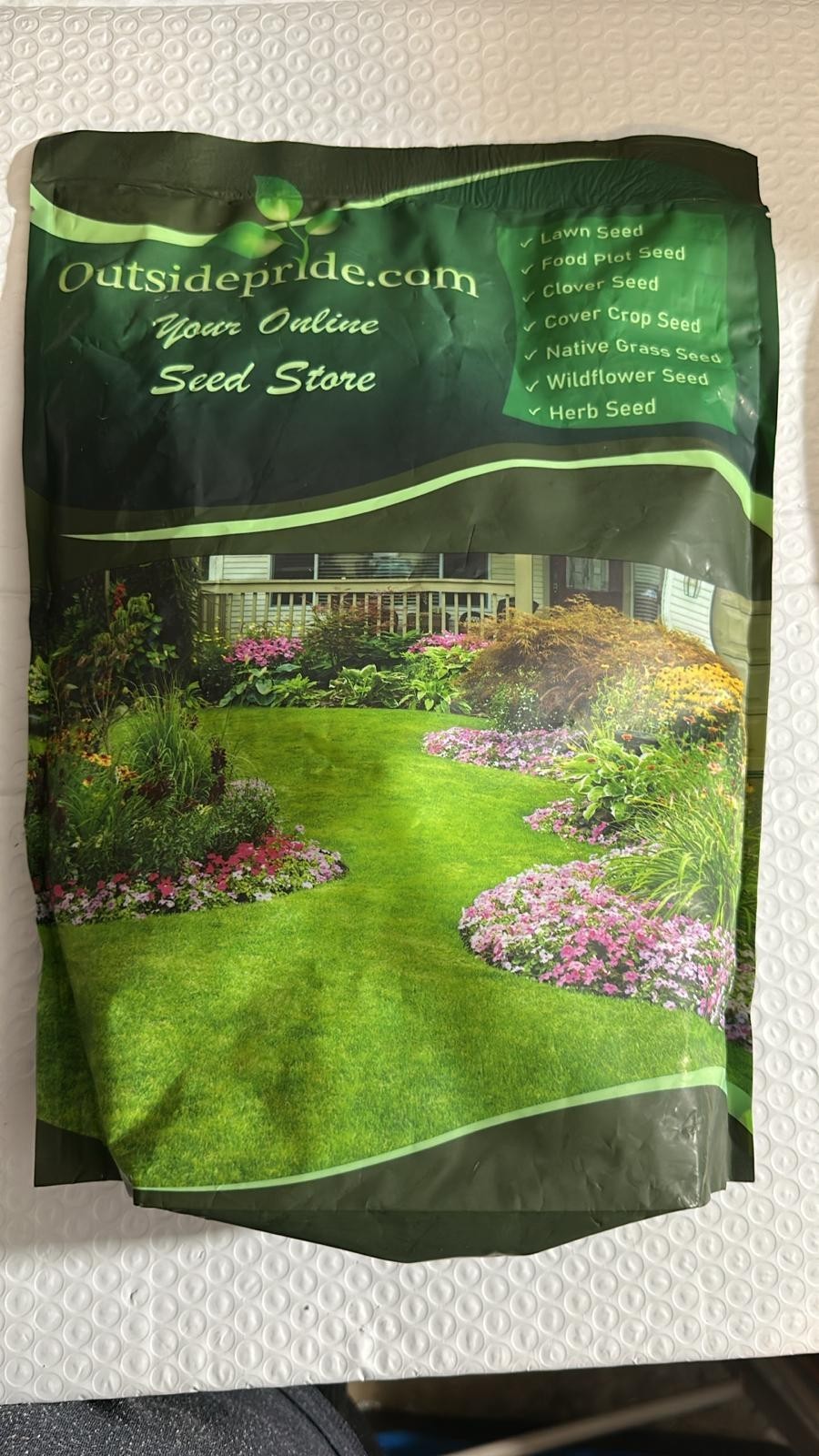 5 lb White Dutch Clover Seed Nitrocoated Inoculated Lawn Ground Cover