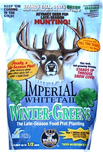 Whitetail Institute Winter-Greens Food Plot Seed 3 Lbs 1/2 Acre Fall