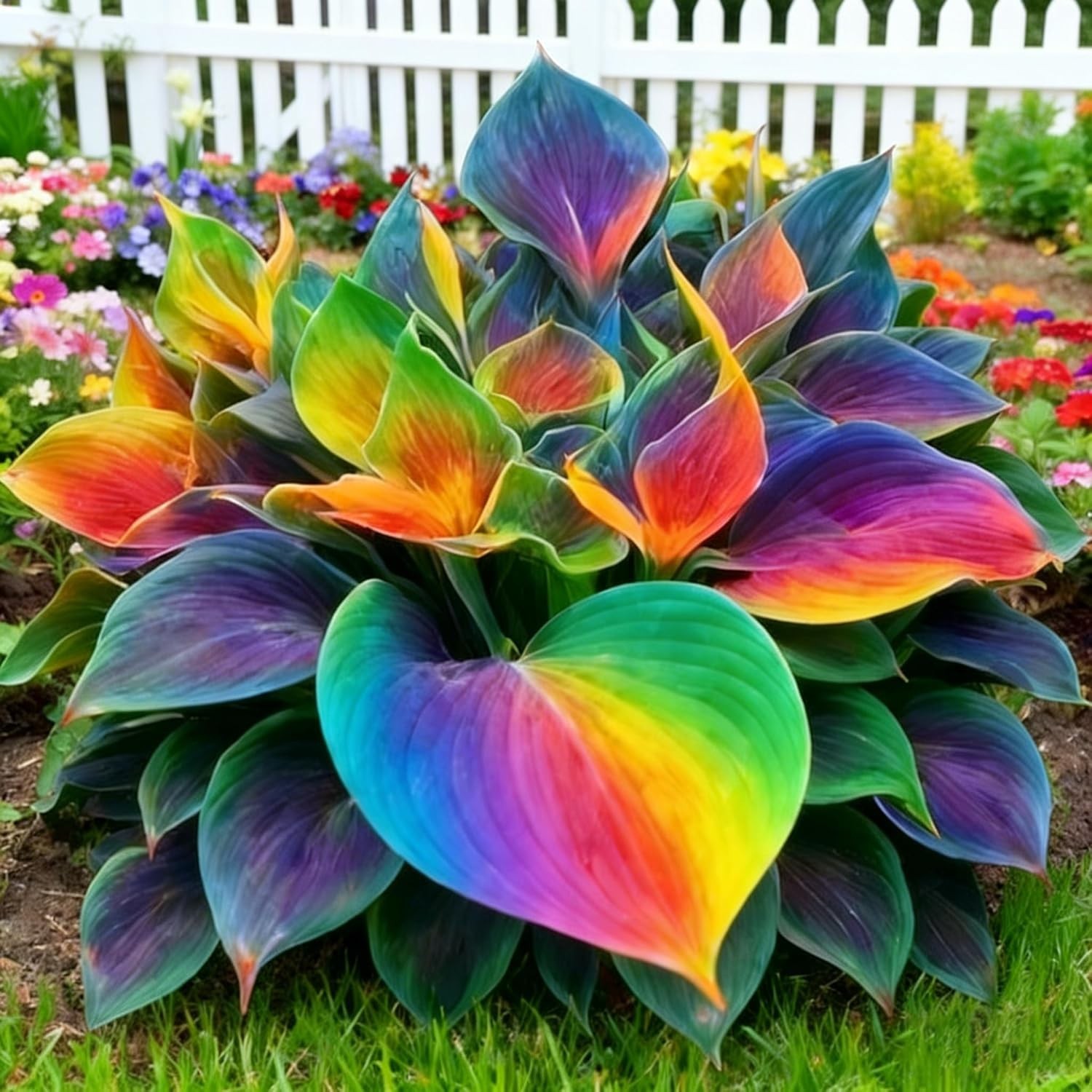 Hosta Seeds 200+ Rare White&green Hosta with Blue Variations – Perennial Plants
