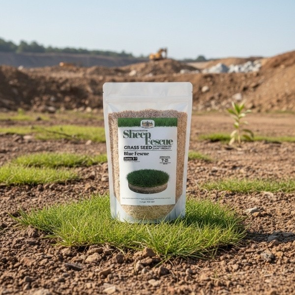 Old Cobblers Farm™ Wicked Tuff Turf Sheep Fescue Seed – Drought-Tolerant Lawn