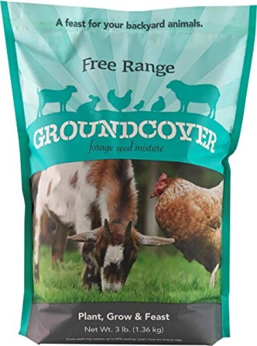 Barenbrug Free Range GroundCover Forage Seed Mixture, 3 lb