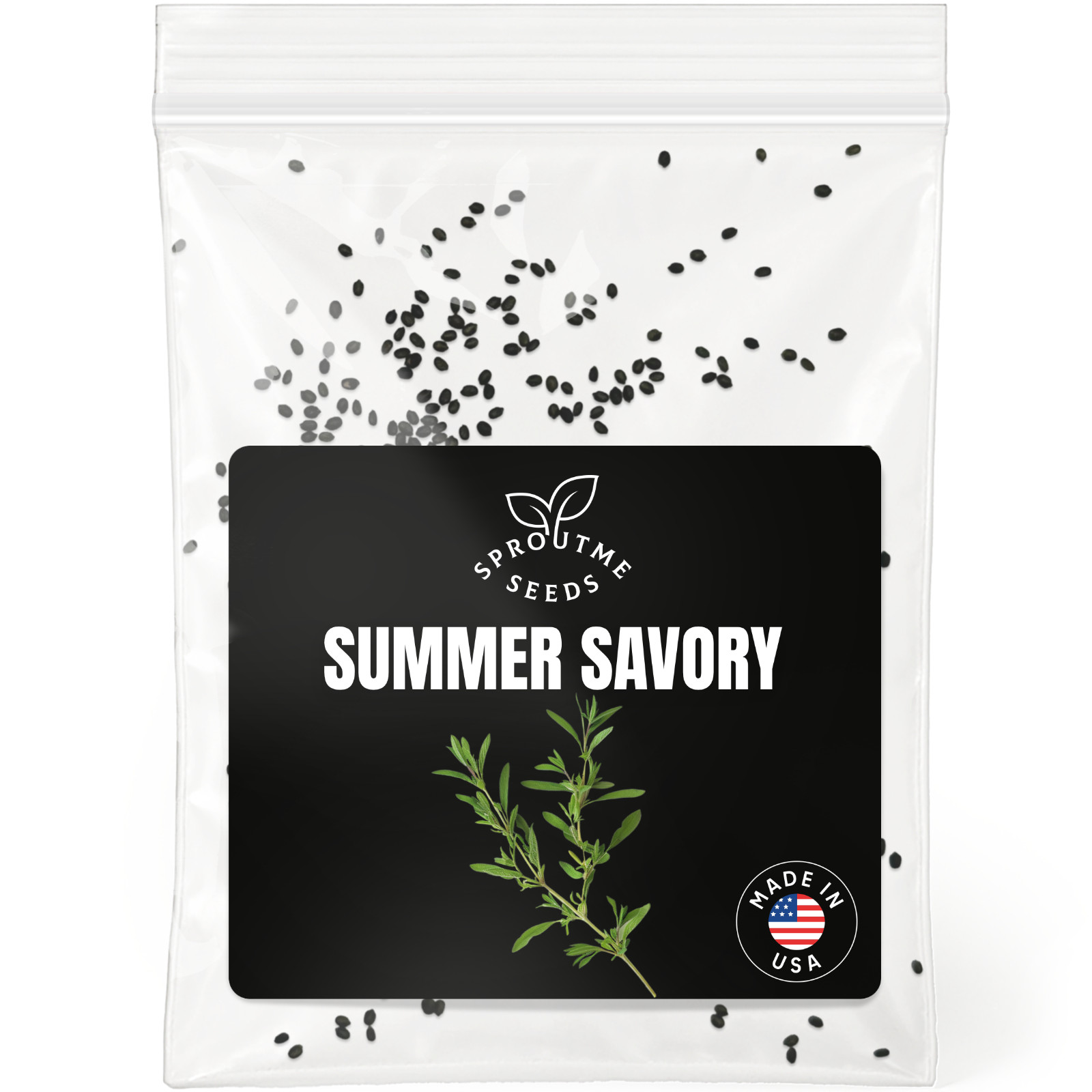 Summer Savory Seeds 200+, Heirloom Non-GMO, Aromatic Culinary Herb