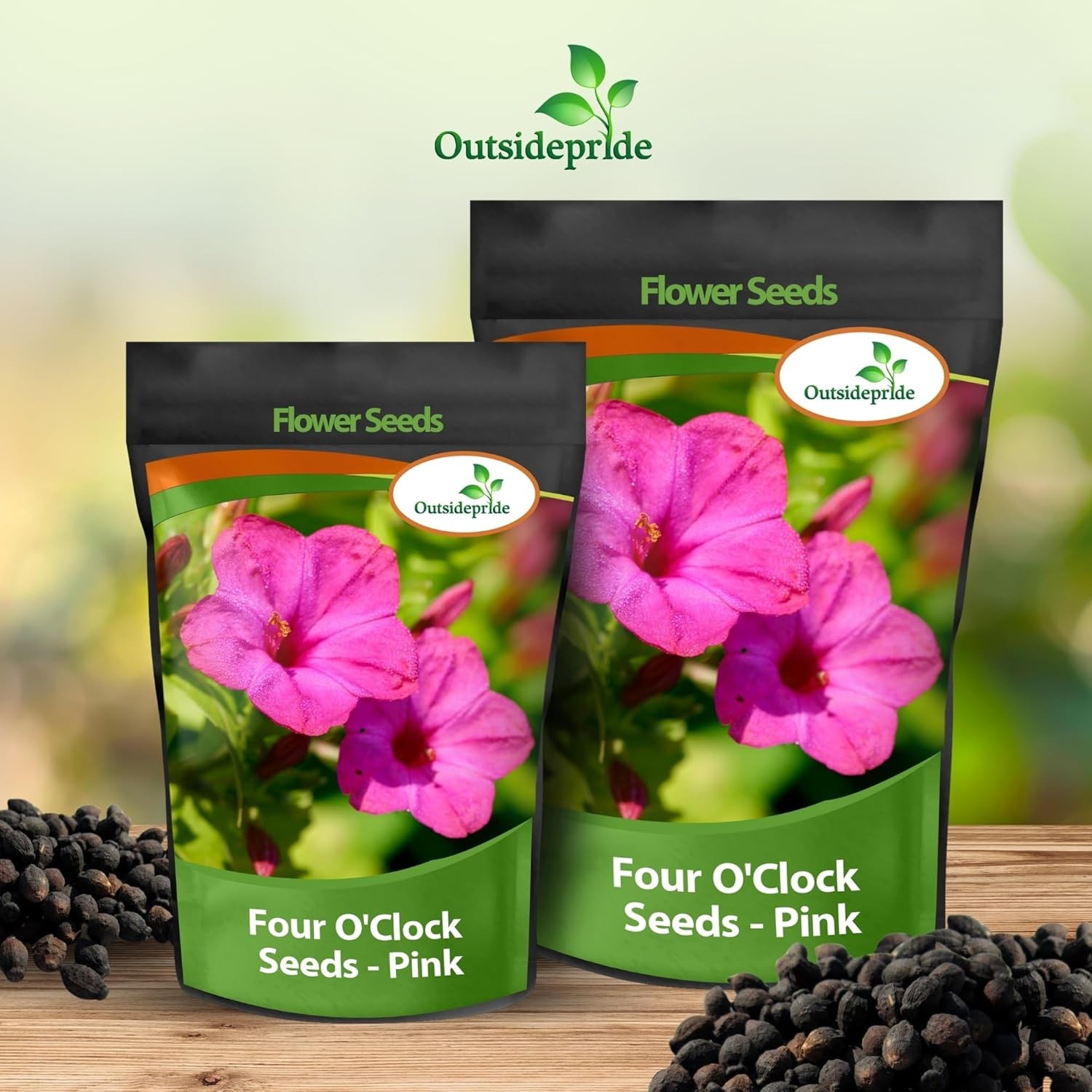 1 LB Four O’ Clock Seed – Mirabilis Jalapa Pink Flower Seeds