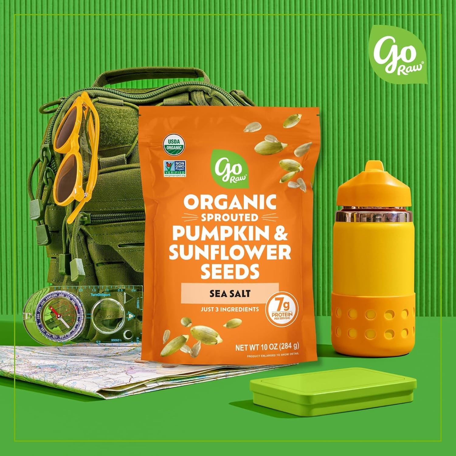 10oz Resealable Organic Pumpkin & Sunflower Seeds – , Gluten-Free Superfood