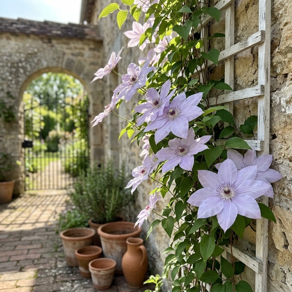 300pcs Clematis Flower Seeds – Suitable for Patio & Outdoor Garden Growing