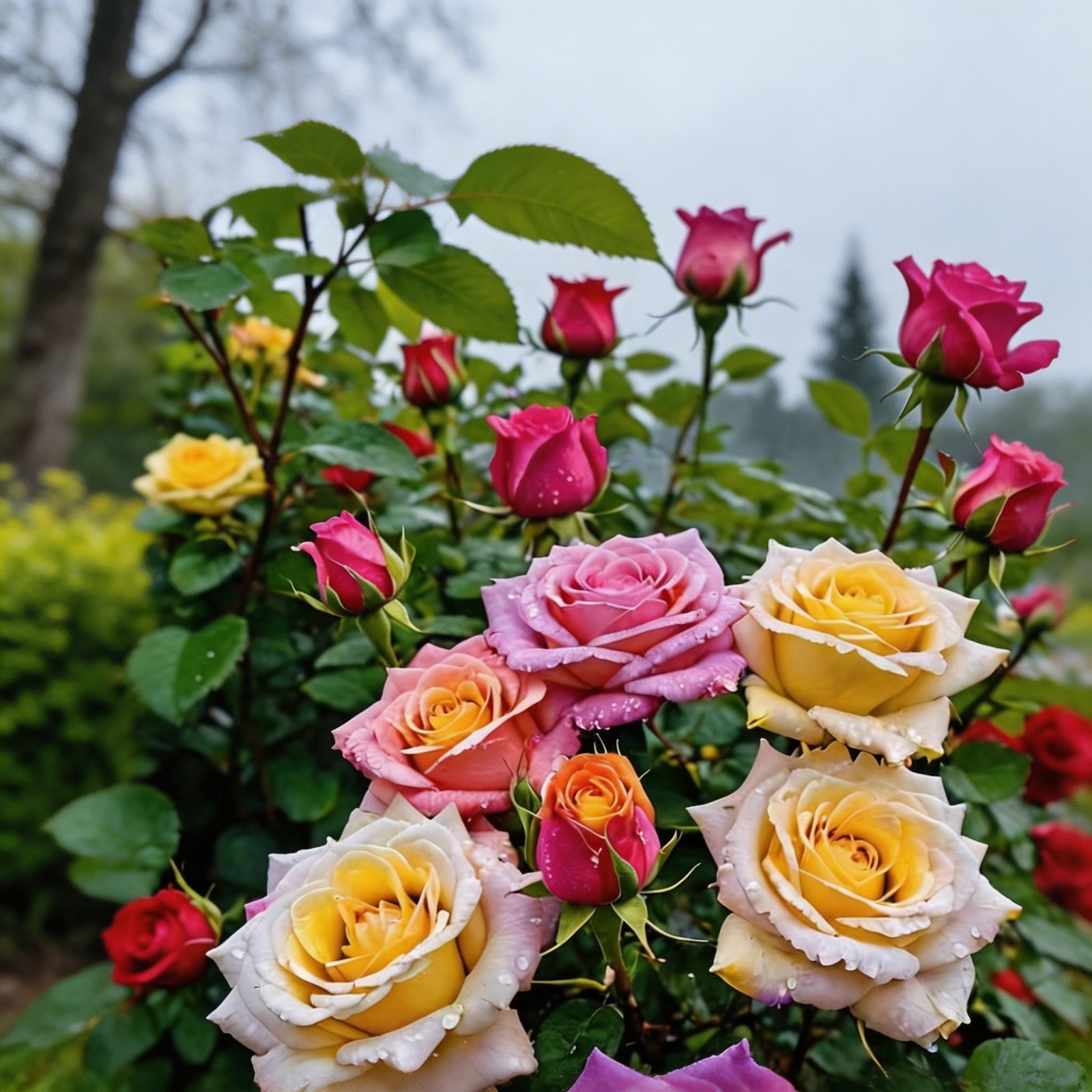 200 Pcs Rose Seeds | Home Garden Outdoor Flower Plant Seeds
