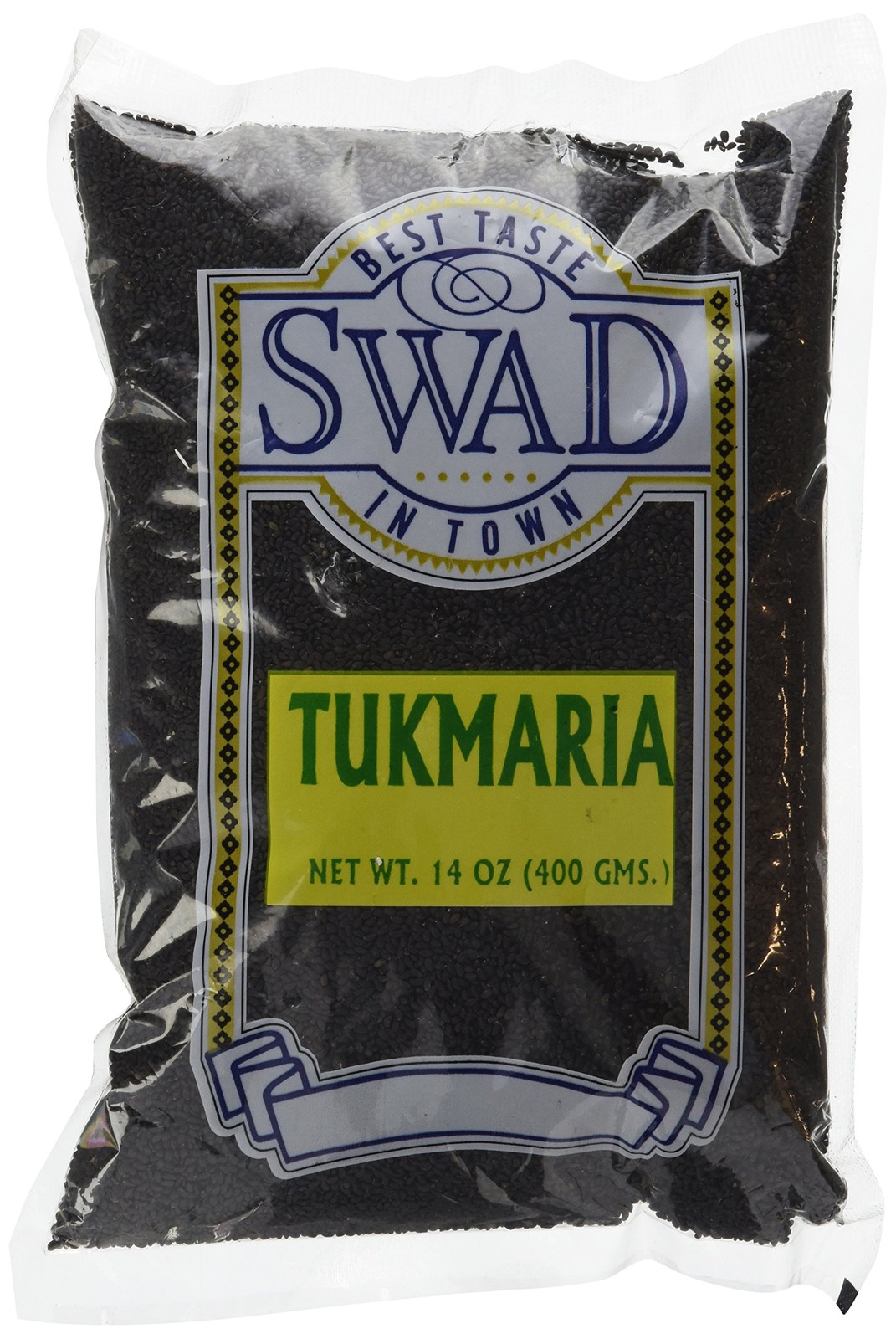 Swad 400gm Tukmaria Sacred Basil Seeds, 14Oz 14.1 Ounce (Pack of 1)