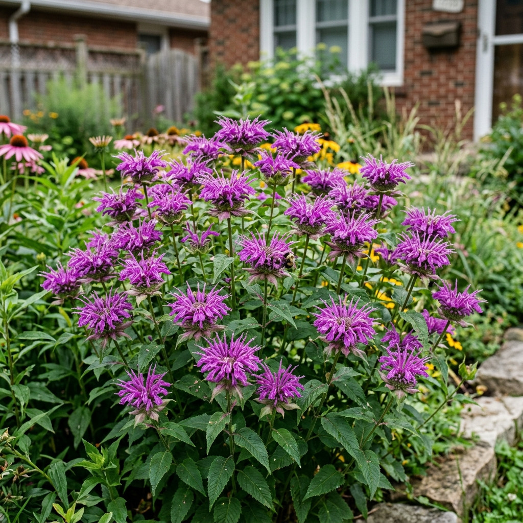 100 Deep Purple Bee Balm Monarda Seeds for Planting – Premium Heirloom Seed