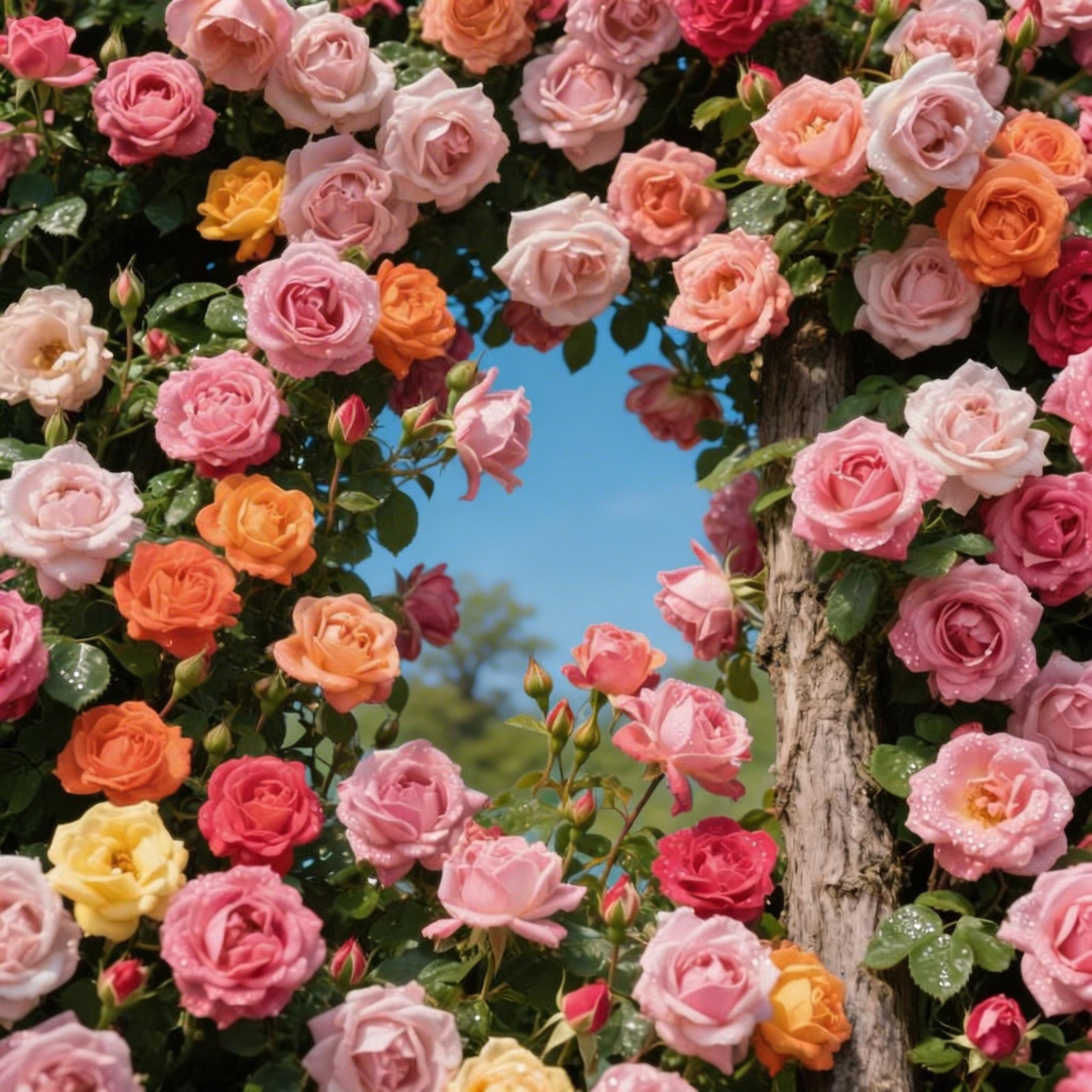 200 Pcs Rose Seeds | Home Garden Outdoor Flower Plant Seeds