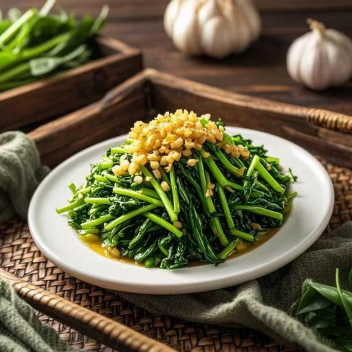 2000+ Kong Xin CAI Vegetable Seeds Water Spinach Kangkong Delicious Vegetable Se