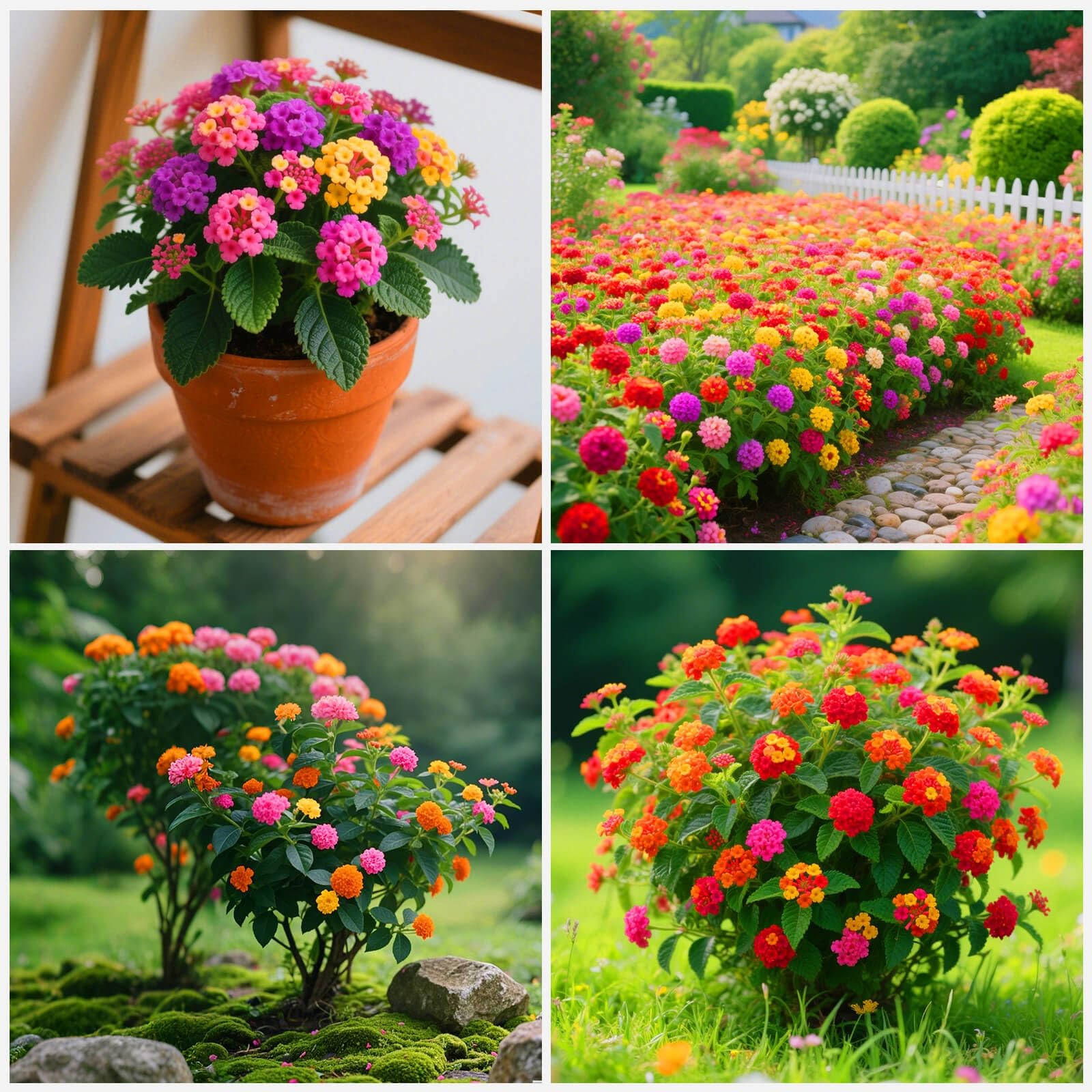 900+ Lantana Flower Seeds – Mixed Colors | Heat & Drought-Tolerant, Easy to G…