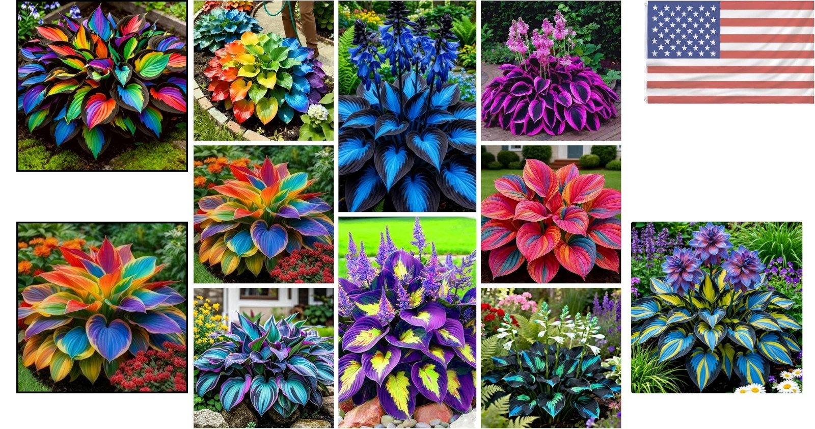 Attractive 290+ Hosta Seeds for -Round Foliage & Pollinator-Friendly Gardens