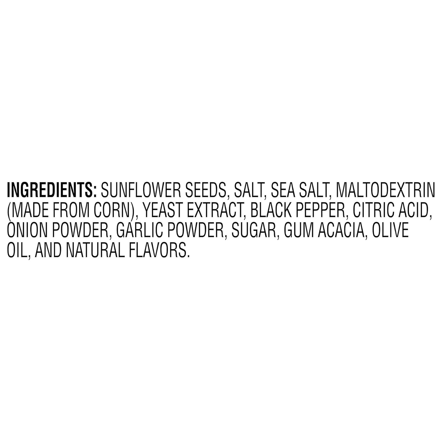 Sunflower Seeds, Cracked Pepper, 6 Ounce (Pack of 9)