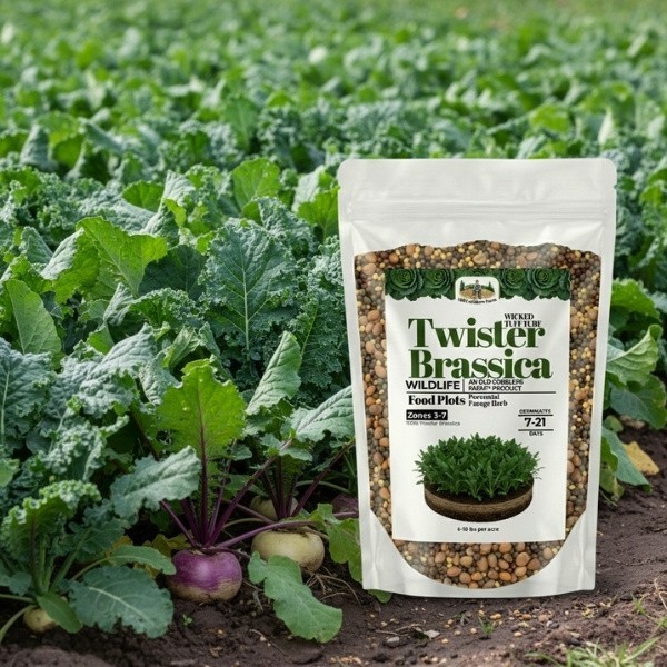 Old Cobblers Farm™ Wicked Tuff Turf Bonar Rape Forage Seed Brassica– Feed Growth