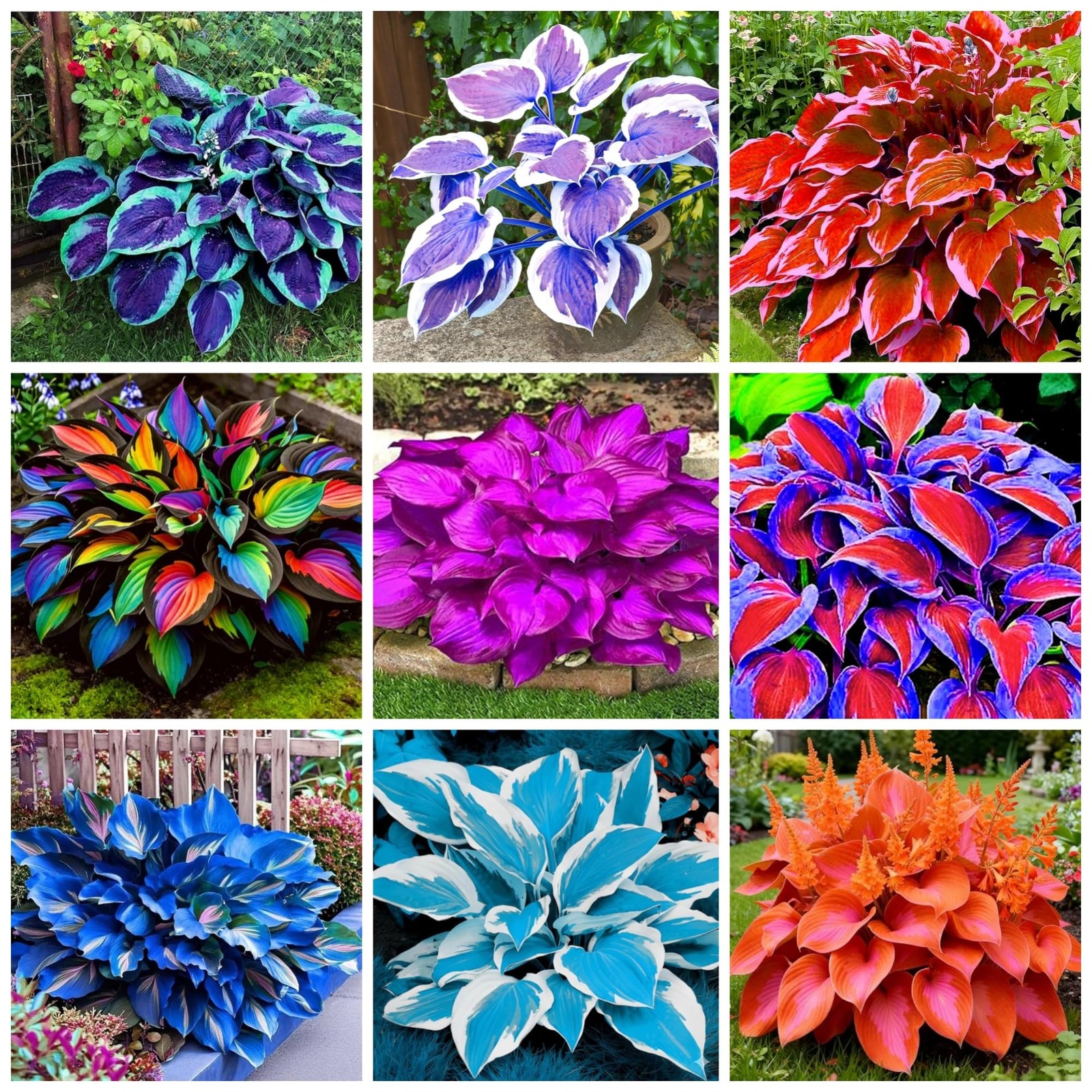 200+ Hosta Seeds Perennial for Planting Outdoor Garden
