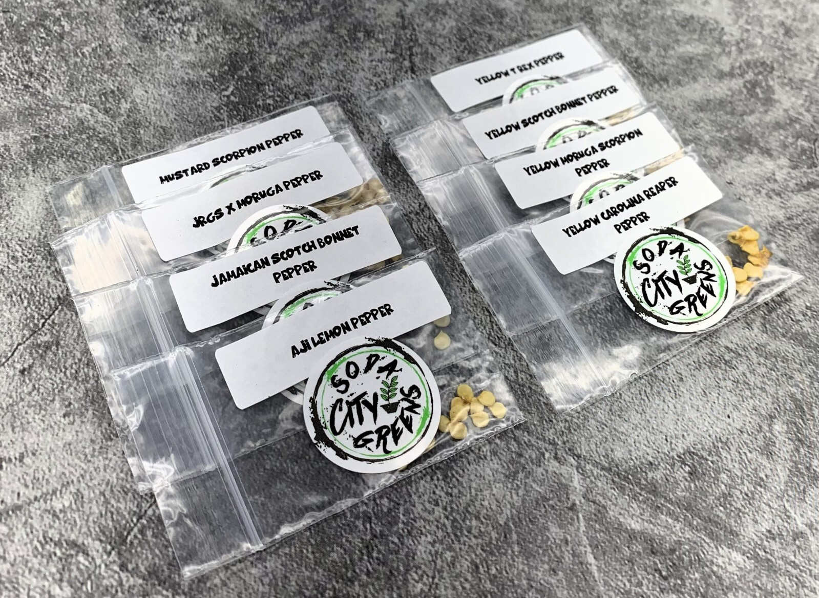 50+ MEGA Multipack- Multicolor Pepper Seed Combo 50+ Packs!