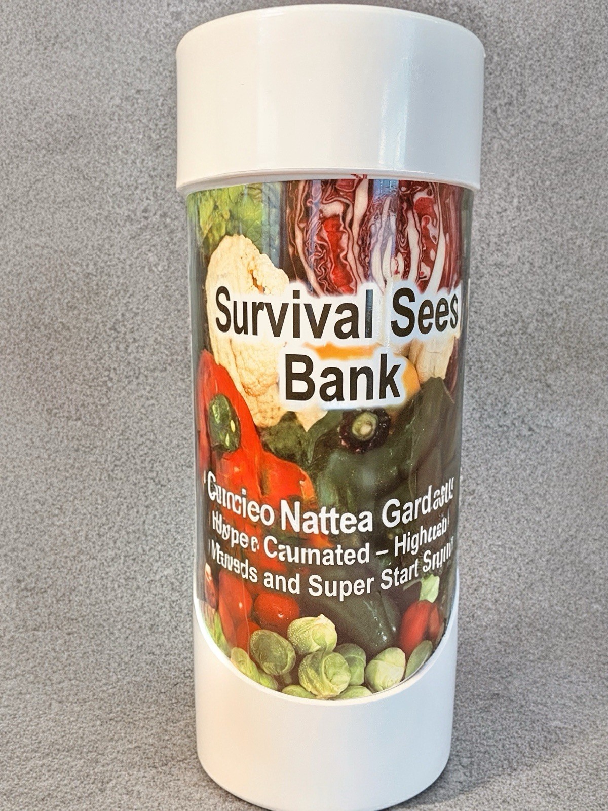 Survival Heirloom Seed Bank Full Acre Crisis Garden Open Pollinated Emergency.