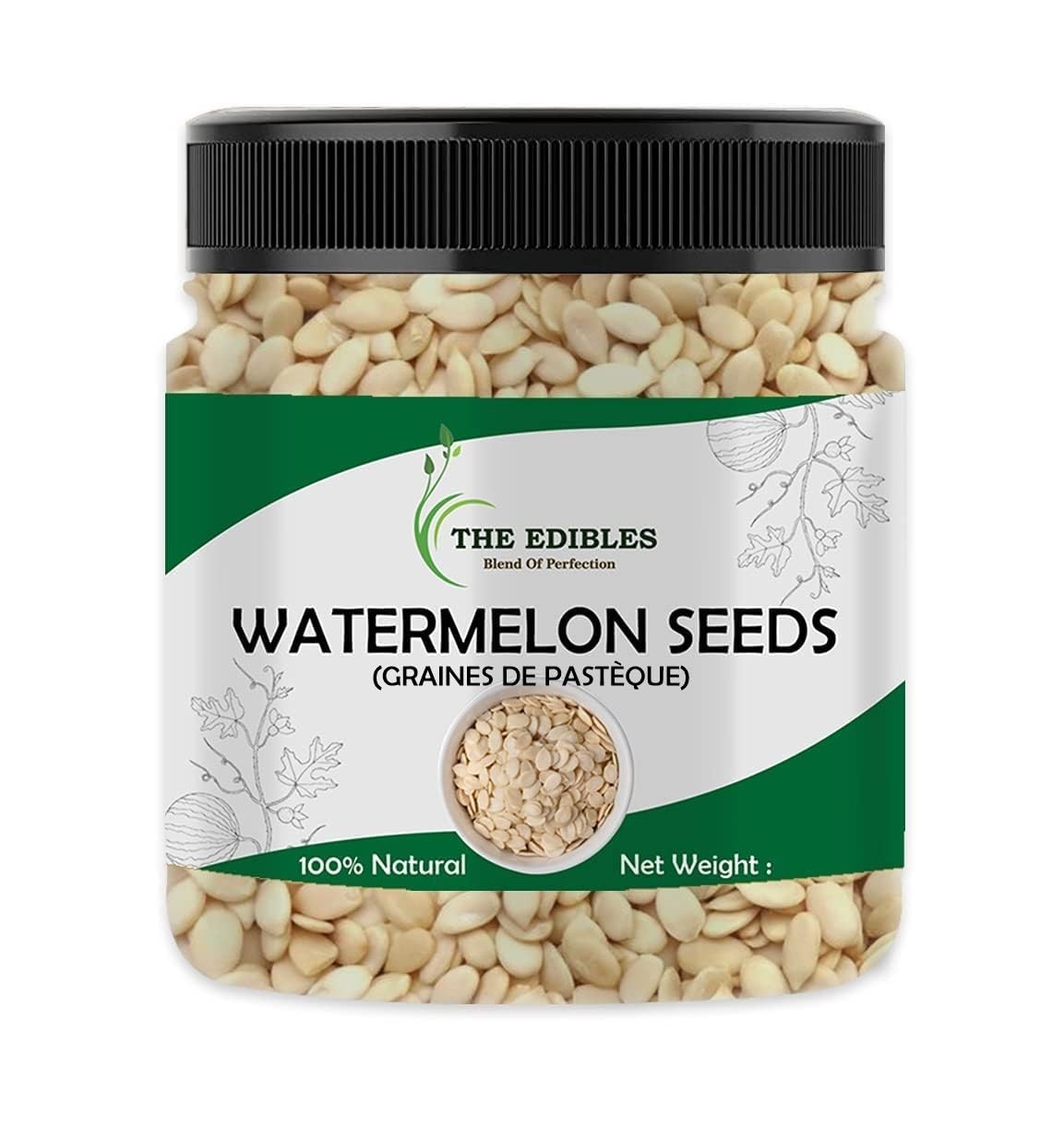 Watermelon Seeds for Eating – 250g | Healthy Snack, Nutritious, Vegan, Raw Beej
