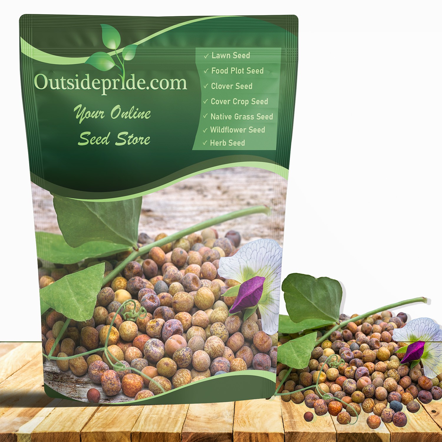 1 LB Austrian Winter Peas Cover Crop Seeds