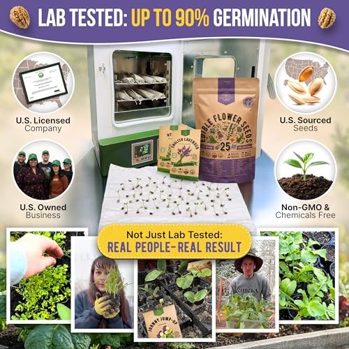 Variety Pack for Indoor Outdoor 25 Edible Flower Seeds Edible Flower Seeds