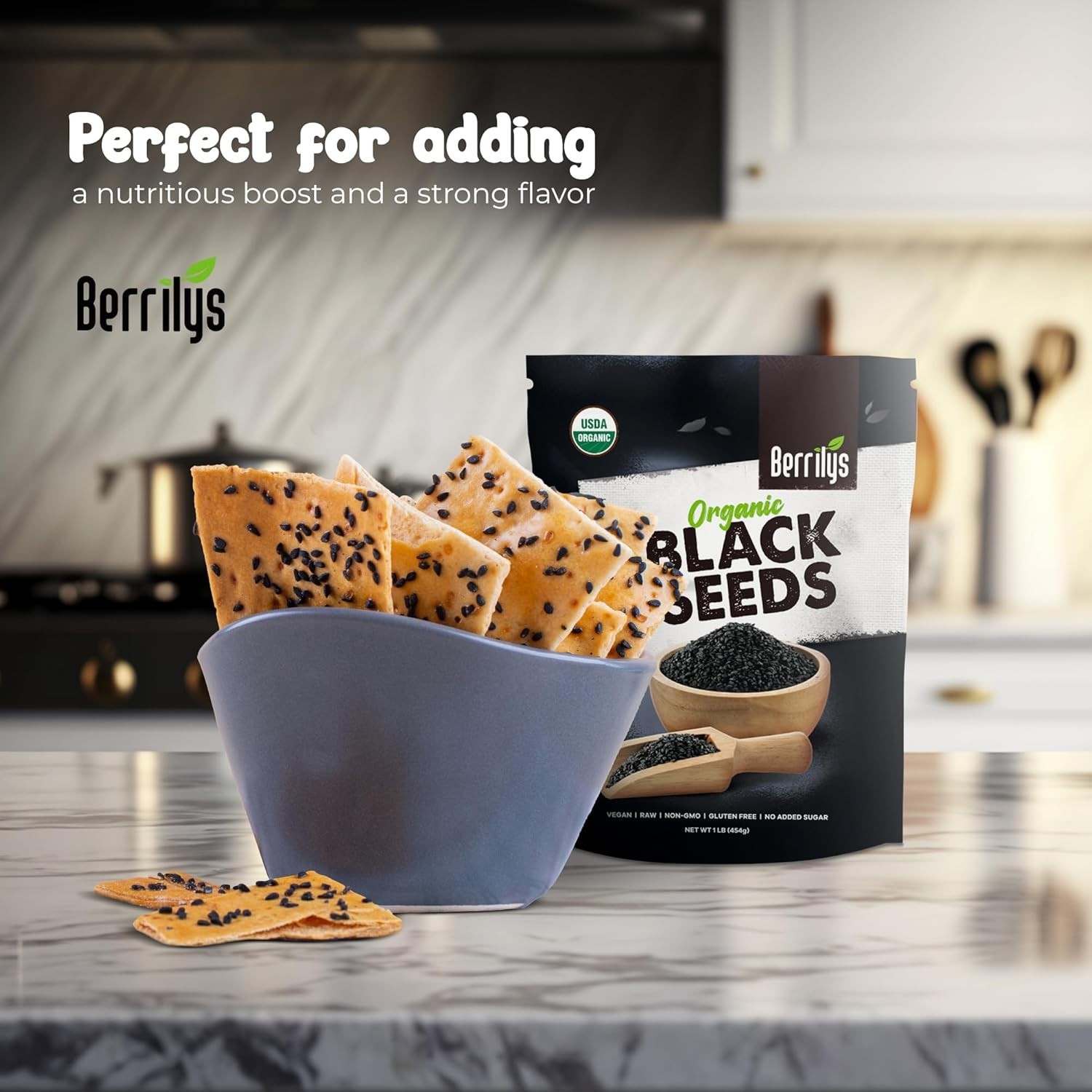 Organic Black Seeds – Exotic Flavor & Wellness Benefits