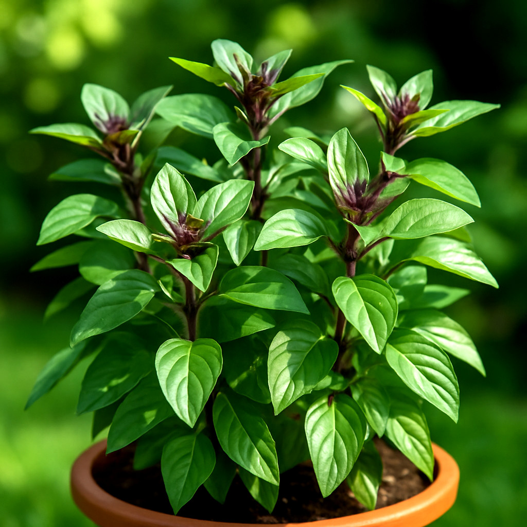 600+ CINNAMON BASIL SEEDS SPRING HERB PERENNIAL HEIRLOOM INSECT BUG REPELLENT US