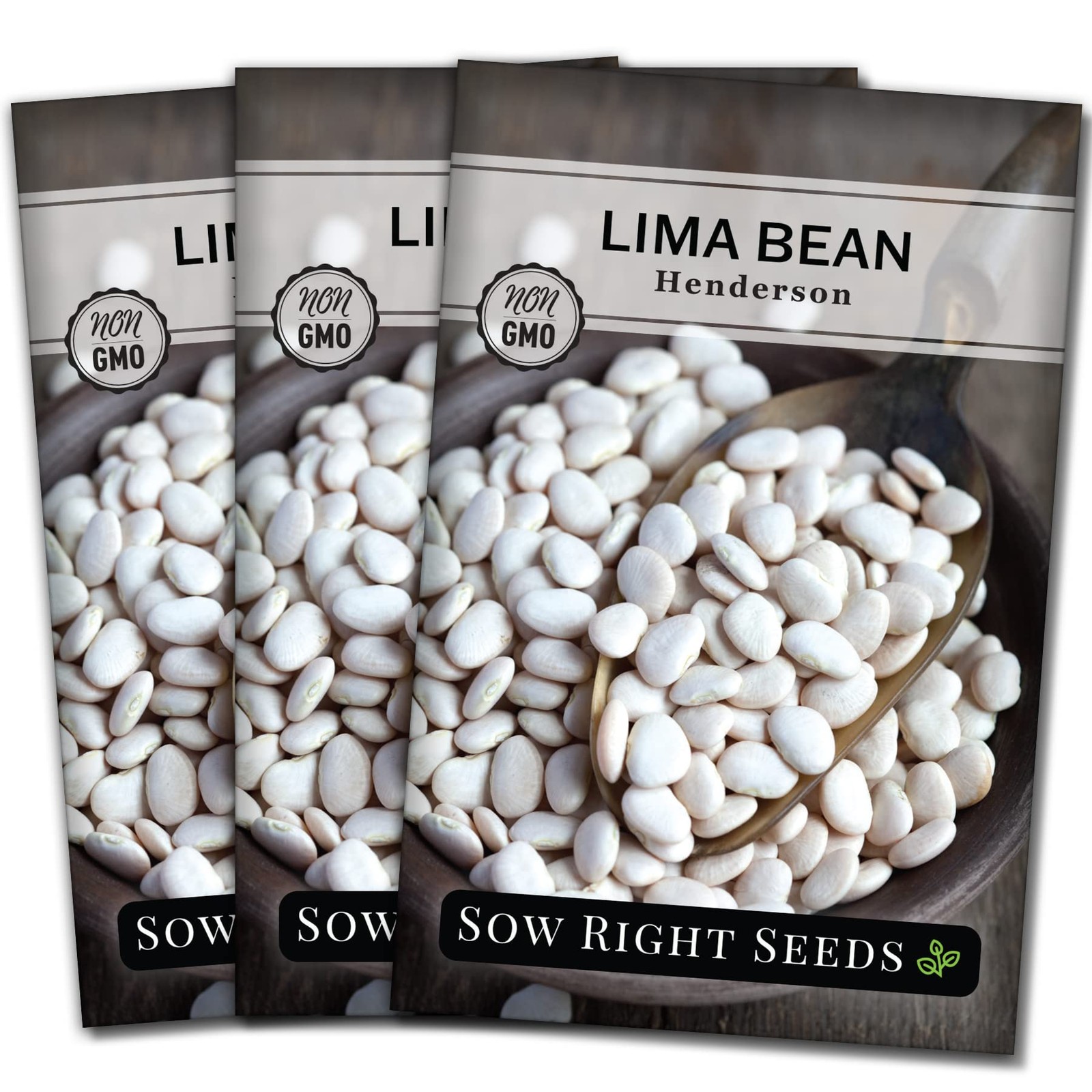Bush Lima Bean Seeds NonGMO Heirloom for Home Garden Planting & Canning