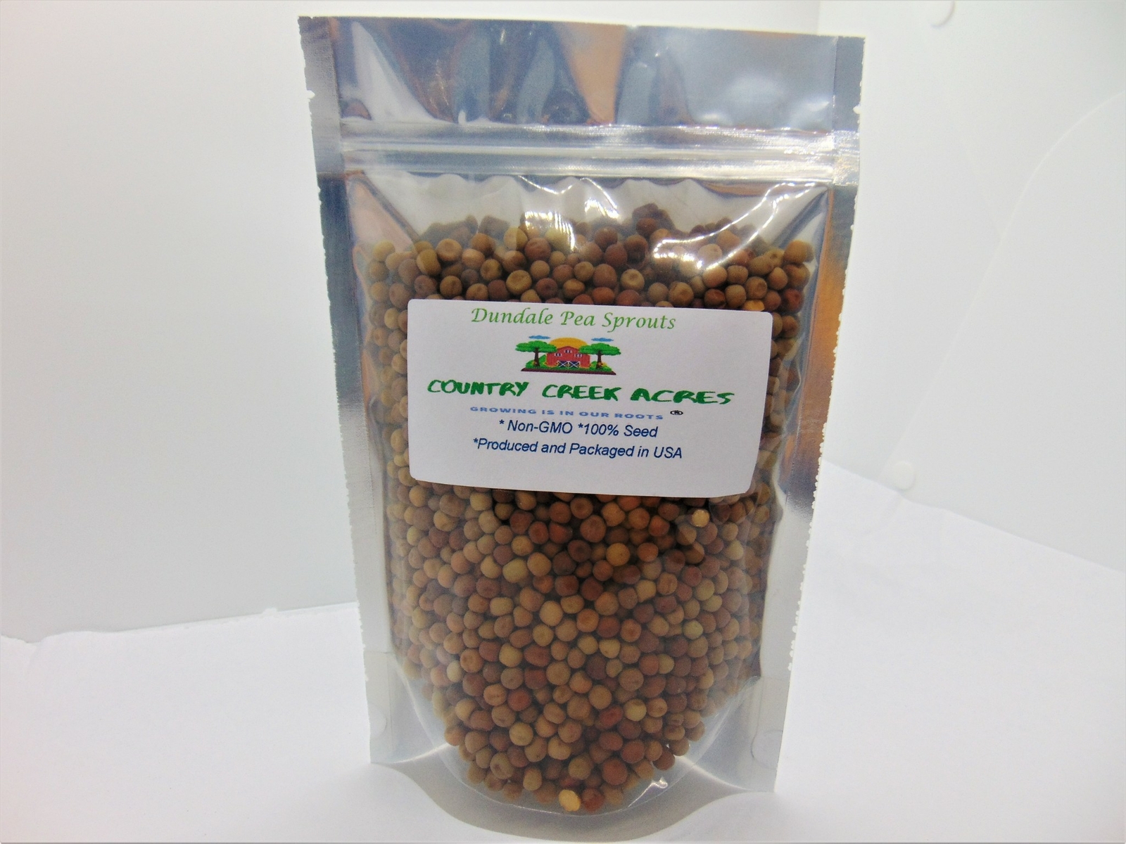 Dundale Pea Sprouting Seed, Non GMO – 8 Ounce