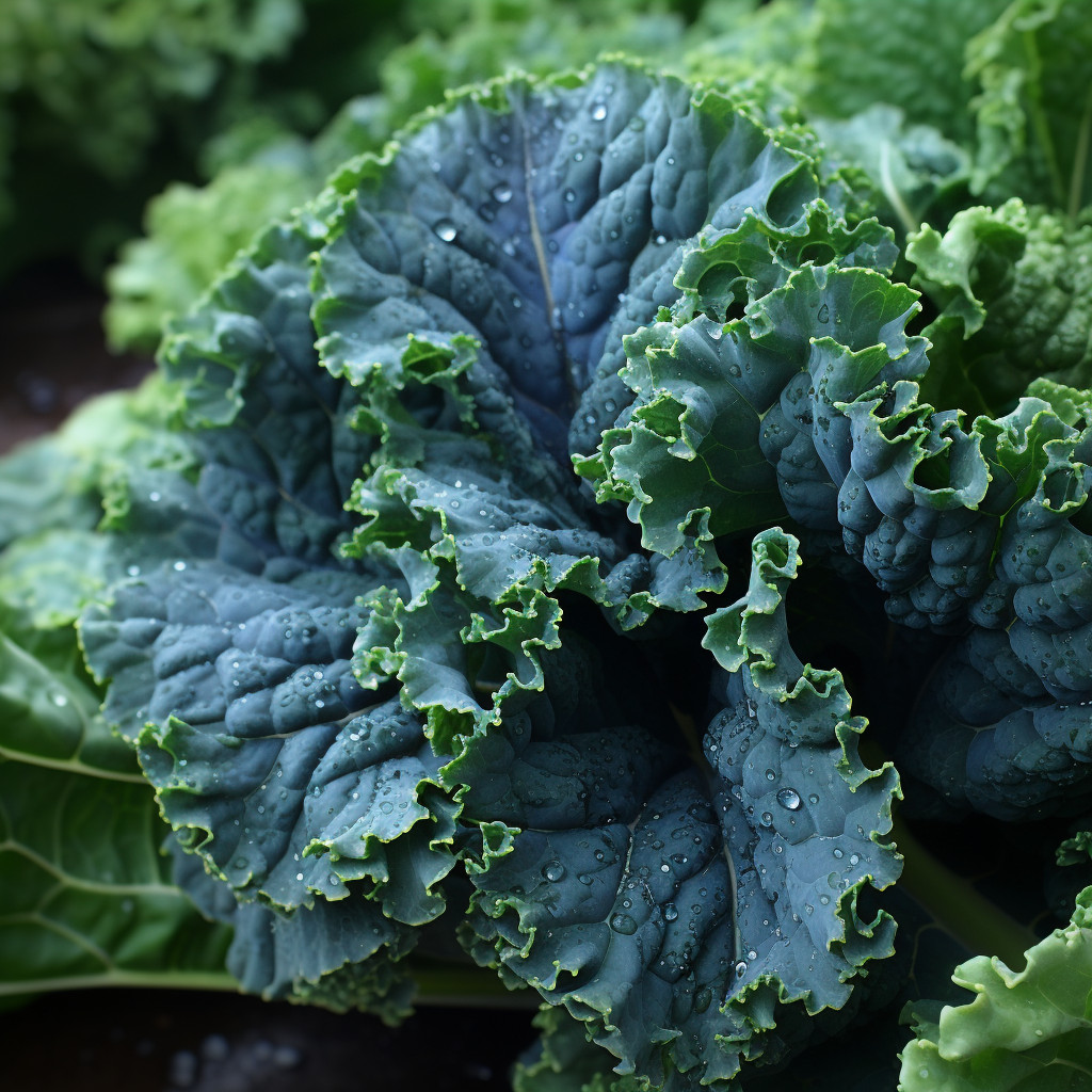 1000+ White Russian Kale Seeds – 100% Heirloom – Non-GMO – Open Pollinating