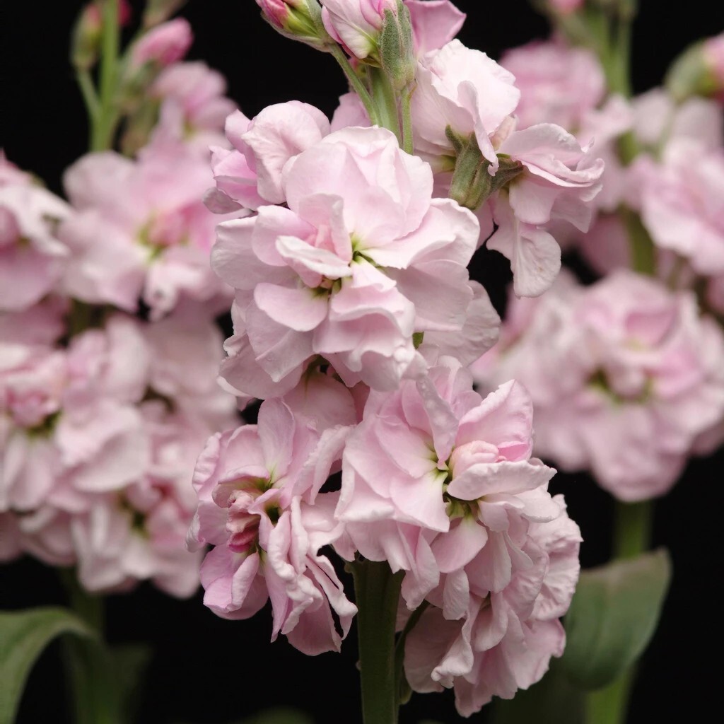 Stock Variety: Cherry Blossom, Lavender Blue, Yellow, Apricot, Purple, Ruby
