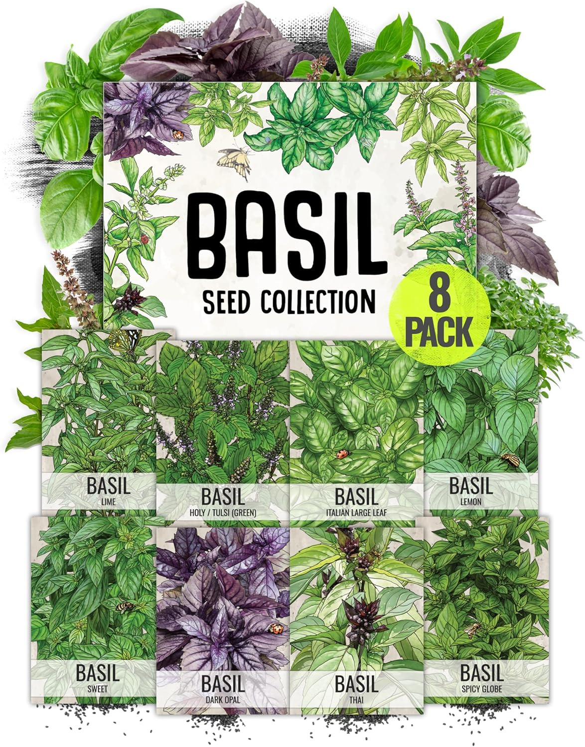 Herb Seeds Variety Pack Culinary Herb Collection (12 Individual Packets for Plan
